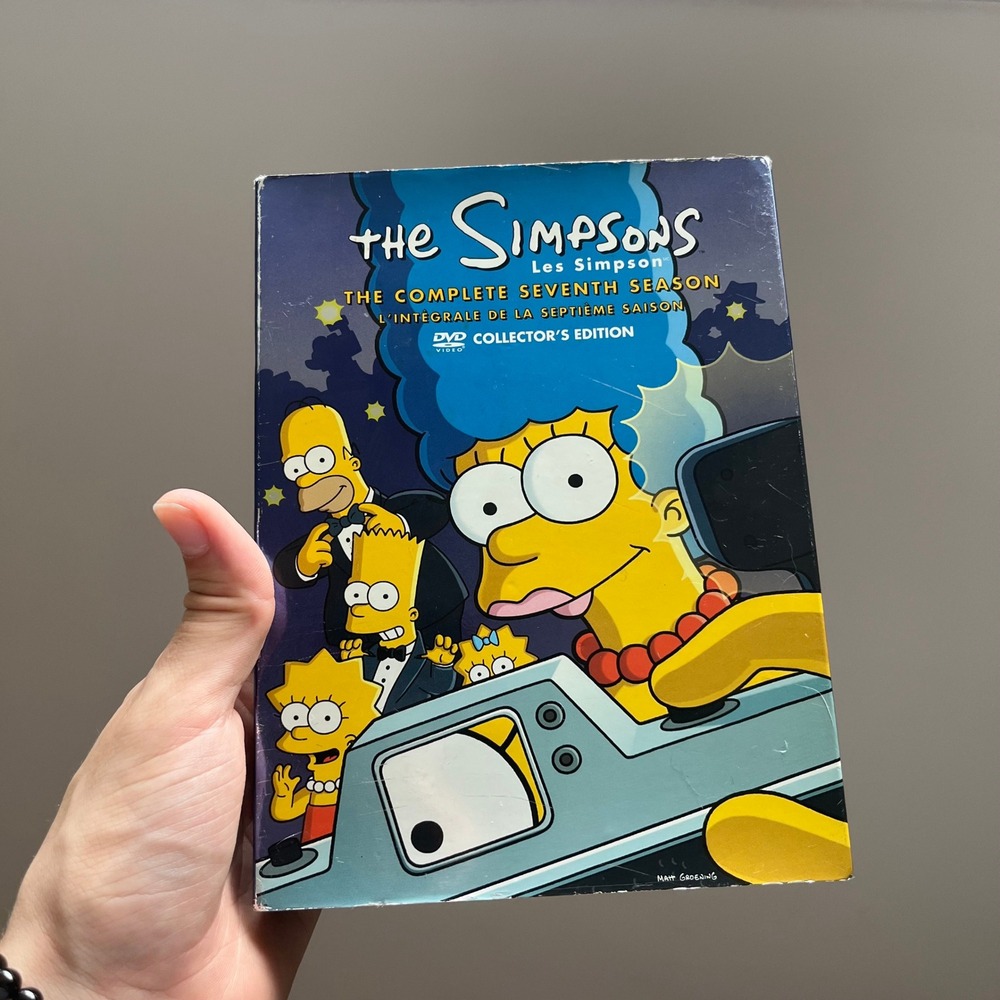 The Simpsons The Complete Seventh Season DVD Box Set Collector's Edition 4-Disc